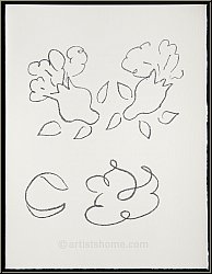 Henri Matisse: tude pour  La Religieuse Portugaise  Lithographie pour  Souvenirs et portraits d'artistes 