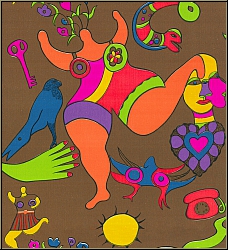 Niki de Saint Phalle: Nana 1972, Wallart collection documenta, srigraphie - uvre grav | estampes originales