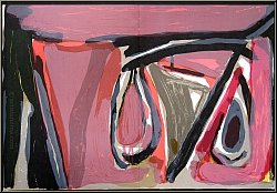 Bram van Velde:  Hommage  Lithographie originale, Maeght 1982