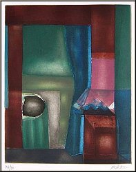 Michle Nedelec: Hommage  Friedlaender Gravure  l'eau-forte signe