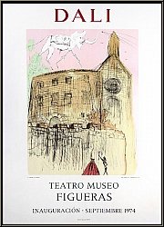 Salvador Dali: Le Chteau Gala, Teatro Museo Figueres, Lithographie