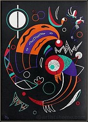 Wassily Kandinsky: Comets Les comtes, 1938, Lithographie, Mourlot