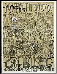 Paul Wunderlich: Affiche originale Knoll International 1963, signe