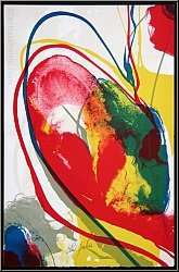 Paul Jenkins:  Composition pour Eric  1972, Lithographie originale