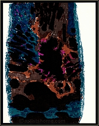 Alfred Manessier:  Croquis  Composition abstraite, 1962, lithographie originale, Mourlot - uvre grav