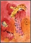 Marc Chagall: Ruth glaneuse, Lithographie, Dessins pour la Bible