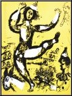Marc Chagall: Le Cirque 1960, Lithographie originale aux clown
