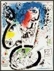 Marc Chagall: Auto-portrait  Ma vie  1960, Lithographie originale