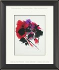 Alfred Manessier:  La tache rouge  Lithographie originale Mourlot