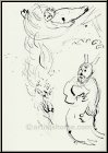 Marc Chagall: Mose III, 1956, Lithographie originale, Verve La Bible, Ancien Testament, 10 commandements