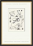 Joan Miro:  L'Aigrette  Gravure  l'eau-forte, 1956, Dupin n 105