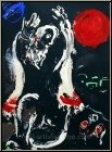 Marc Chagall: Isaie, Les Prophtes 1956, Lithographie originale, Bible