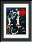 Marc Chagall: Isaie, Les Prophtes 1956, Lithographie originale, Bible