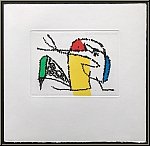 Joan Miro et l'mancipation dfinitive de la queue du chat, 1978, Livre illustr avec 2 eaux-fortes originales
