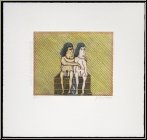 Felix Waske: Voyage dans l'me (1) Gravure  la pointe-sche signe