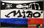 Joan Mir: Oeuvres rcentes, Maeght 1953, Lithographie originale | Affiches Mourlot | Affiches d'expositions
