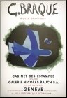 Georges Braque: Galerie Rauch 1958, Lithographie originale Mourlot