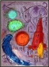 Marc Chagall: Saint-Germain-des-Prs, 1954, Lithographie originale