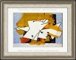Georges Braque:  L'oiseau jaune  1959, Lithographie par Mourlot