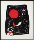 Joan Miro: Ciel nocturne, 1956, Lithographie originale (Mourlot)