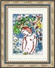 Marc Chagall: Jour de Printemps, 1972, Lithographie originale - uvre graphique | estampes originales