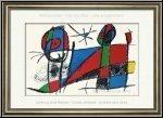 Joan Miro: Le chat heureux, 1975, Lithographie originale n VI