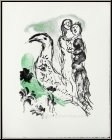 Marc Chagall: Lithographie originale  lgie des alizs  1969 Arches