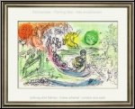 Marc Chagall: Le concert 1957, Lithographie originale, L'Opra de Paris - uvre graphique | estampes Mourlot