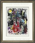 Marc Chagall: L'arbre de Jess Paris 1960, arbre de Nol, lithographie - Estampes originales | Lithographies