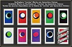 Genevive Claisse:  Cercles  Srigraphies originales singnes 1967 - Art cintique | uvre graphique