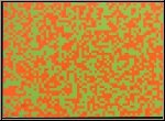 Franois Morellet: Srigraphie Carrs orange vert, 1971, Prix rduit
