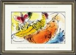Marc Chagall: L'accordoniste, 1957 Lithographie originale Mourlot 204 - oeuvre graphique | gravures, estampes