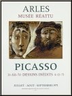 Pablo Picasso: Muse Rattu Arles Dessins indits 1971 Affiche Mourlot