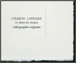 Charles Lapicque:  Le chant des oiseaux  1972 Lithographie originale pour Souvenirs et portraits d'artistes