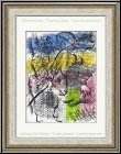 Marc Chagall: Composition pour XXe sicle 1970, Lithographie originale