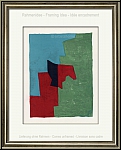 Serge Poliakoff: Composition rouge, verte et bleue, 1961, lithographie originale - uvres imprimes, estampes